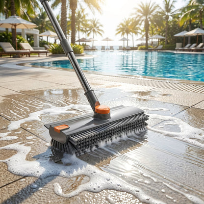 Waiveo's Extended-Handle 3-in-1 Scrub Brush